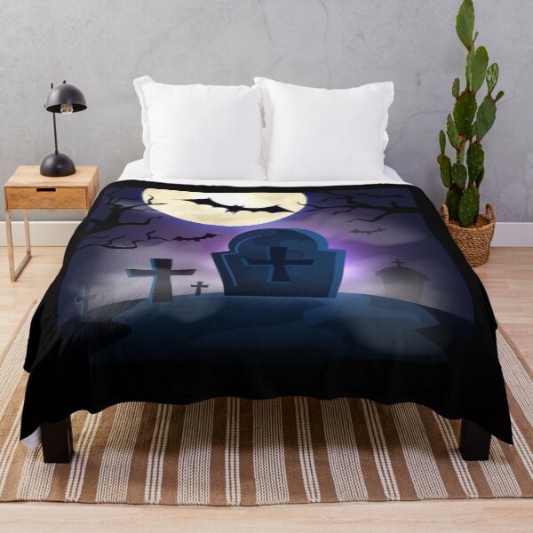 Item preview, Halloween Haunting Graveyard designed and sold by FineQuotes.