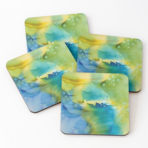 Item preview, Sea Bubbles Alcohol Ink designed and sold by Artfully Abstracted.