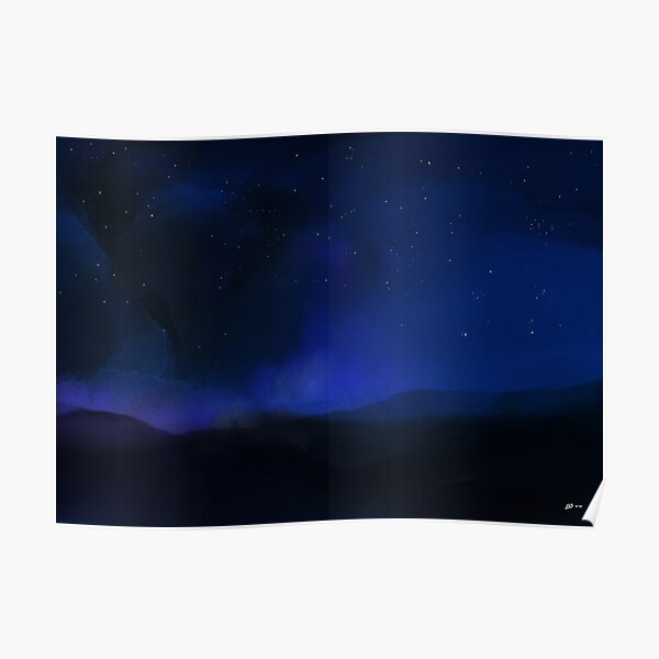 night on the fields Poster