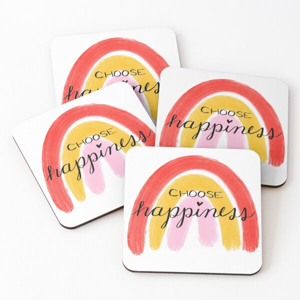 Item preview, choose happiness rainbow designed and sold by megan1007.