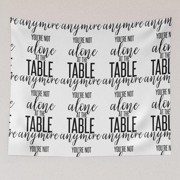 Item preview, The Umbrella Academy-Inspired "You're Not Alone" designed and sold by mulberrydragon.