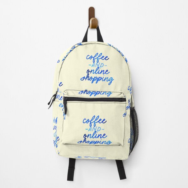 Item preview, Coffee And Online Shopping Caffeine Cute designed and sold by thefrshmachine.