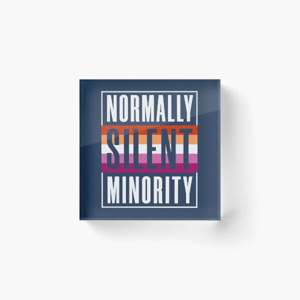 Item preview, Normally Silent Minority  designed and sold by HappySchnapper.
