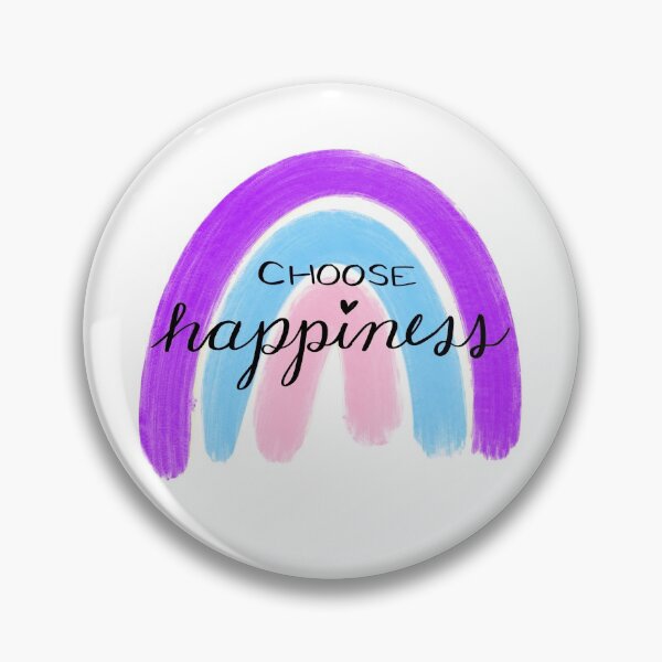 Item preview, choose happiness rainbow designed and sold by megan1007.