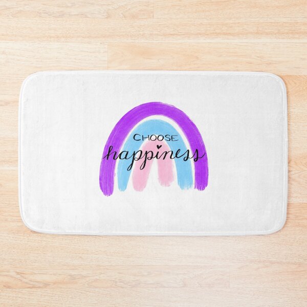 Item preview, choose happiness rainbow designed and sold by megan1007.