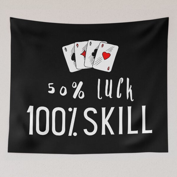 Item preview, Poker Birthday Gift. Poker Luck or poker Skills? designed and sold by AmazingEcraft.