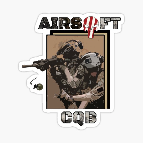 Airsoft CQB Pegatina