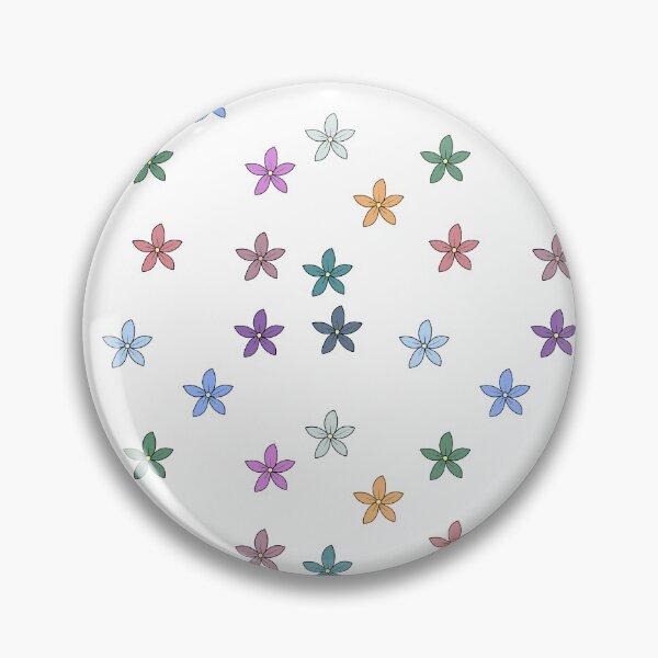 Item preview, Bib Flowers in Pastel on White designed and sold by CottoVerdi.
