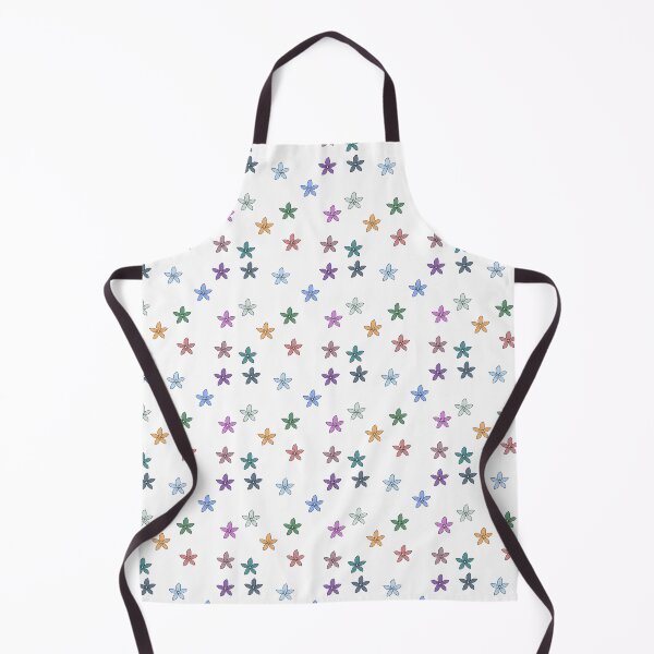 Item preview, Bib Flowers in Pastel on White designed and sold by CottoVerdi.