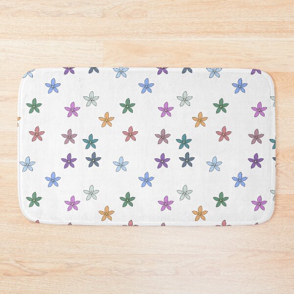 Item preview, Bib Flowers in Pastel on White designed and sold by CottoVerdi.