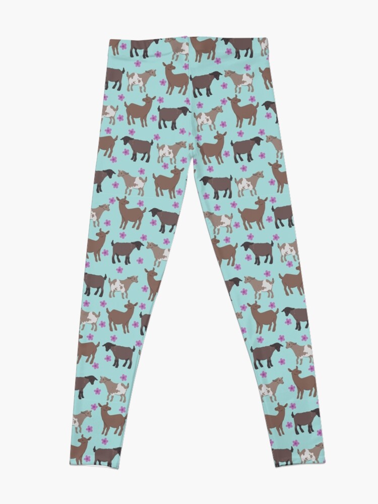 Alternate view of Goats n' Flowers Leggings