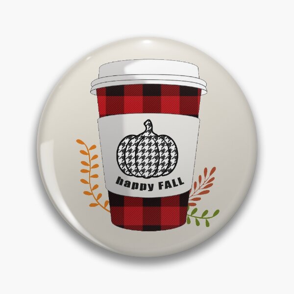 Artikelvorschau, Happy Fall Plaid Cup entworfen und verkauft von cocoeri.