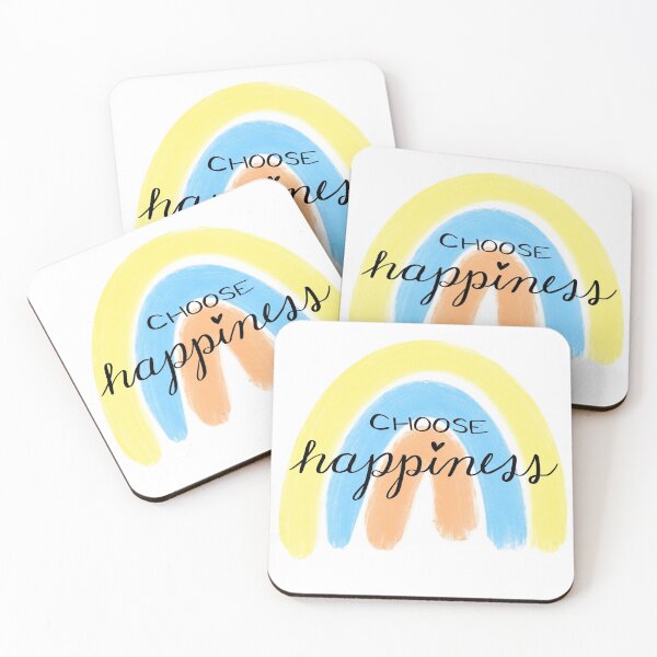 Item preview, choose happiness rainbow designed and sold by megan1007.