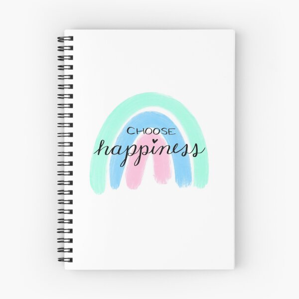 Item preview, choose happiness rainbow designed and sold by megan1007.