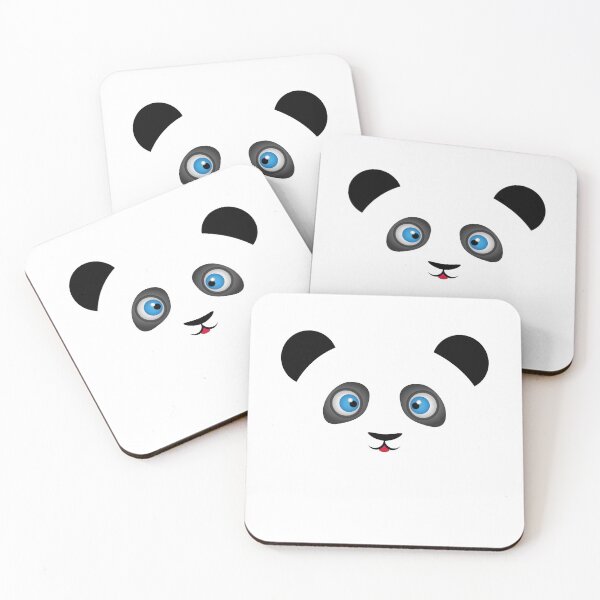 Item preview, Cute Colorful Panda Face designed and sold by zeezy 007.