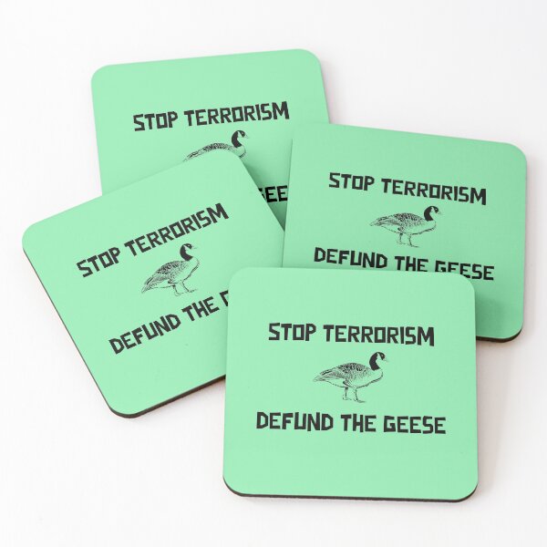 Item preview, Stop Terrorism Defund the Geese designed and sold by Coolshirts262.