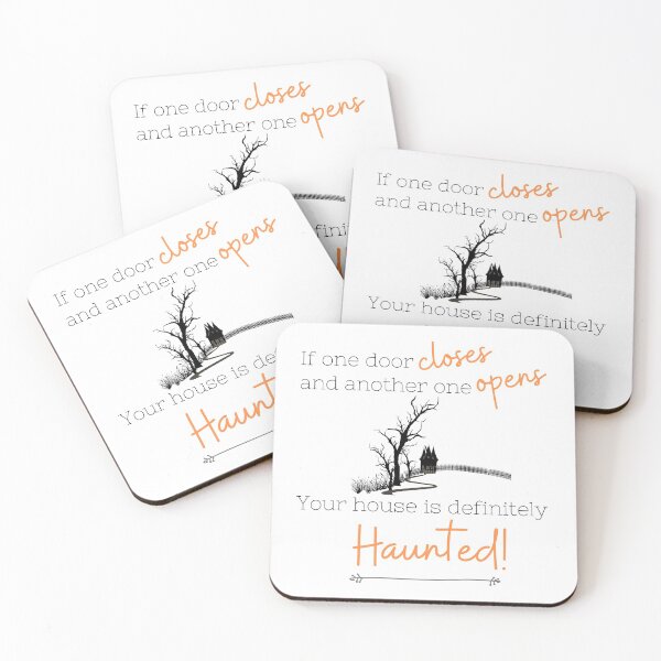 Item preview, Your House is Haunted designed and sold by cuteCREEPshop.