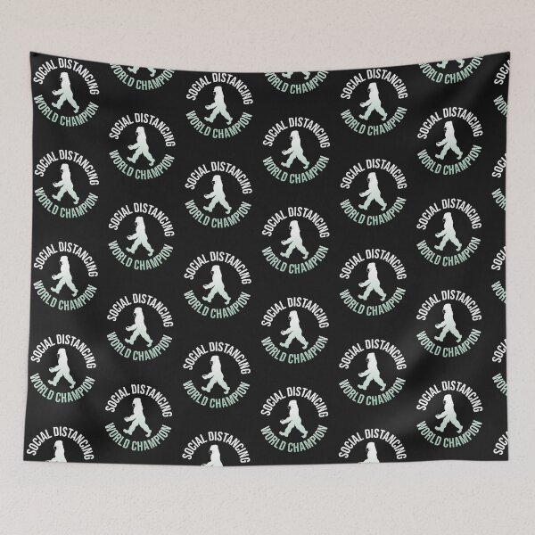 Item preview, Bigfoot Social Distancing World Champion gift for Bigfoot lovers designed and sold by BRtisticDesigns.