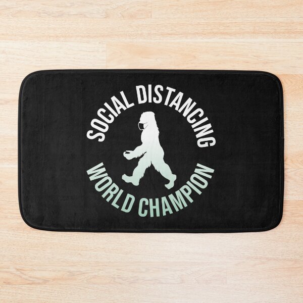 Item preview, Bigfoot Social Distancing World Champion gift for Bigfoot lovers designed and sold by BRtisticDesigns.