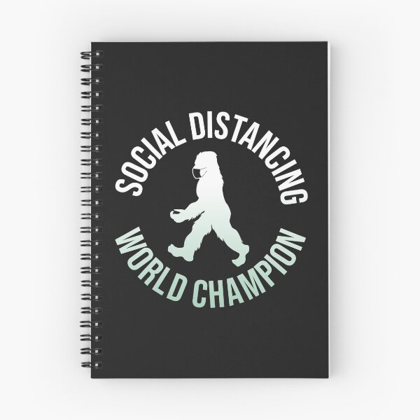 Item preview, Bigfoot Social Distancing World Champion gift for Bigfoot lovers designed and sold by BRtisticDesigns.