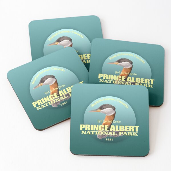Item preview, Prince Albert National Park (Red Necked Grebe)(WT) designed and sold by curranmorgan.