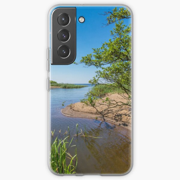 River running to the ocean Samsung Galaxy Soft Case
