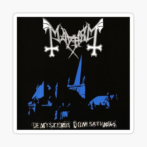 de mysteriis dom sathanas / mayhem Sticker