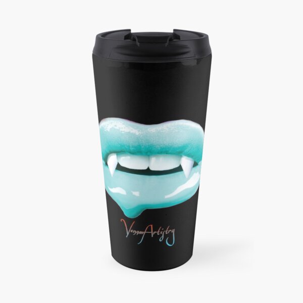 Halloween, Blue Vampire Travel Mug