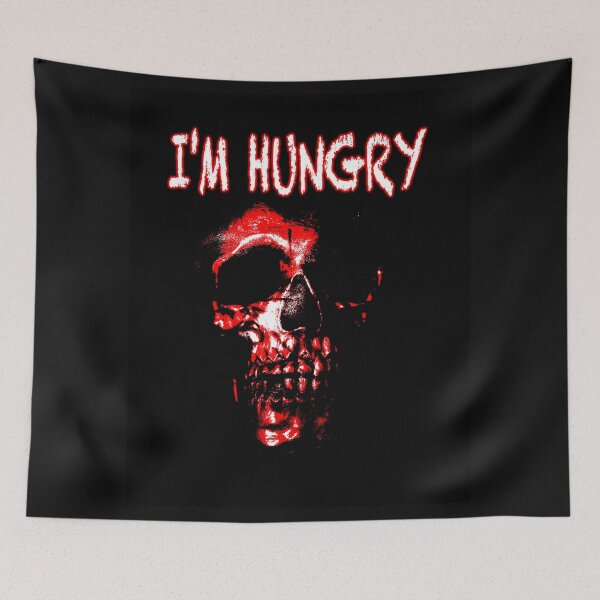Item preview, I'M HUNGRY SKULL designed and sold by EdwardMonet.
