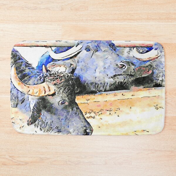 Item preview, Buffaloes in the stall designed and sold by Giuseppe Cocco.