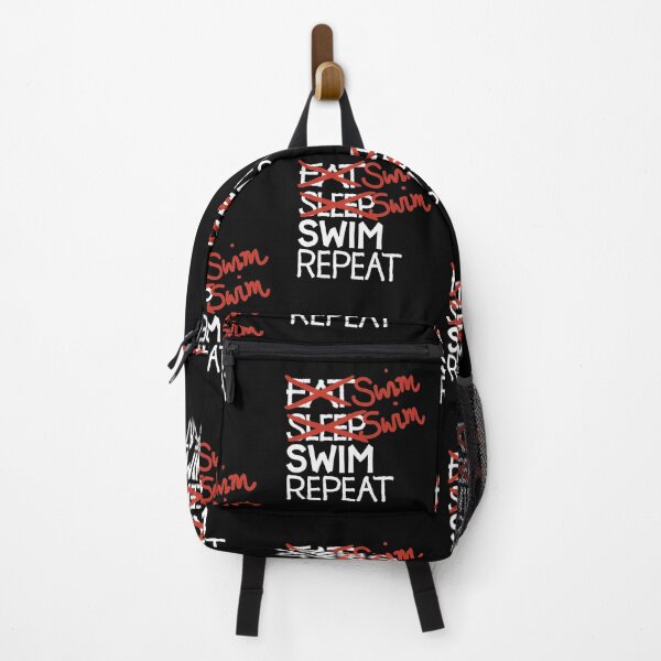 Item preview, Swim swim swim repeat designed and sold by ReluctantChickn.