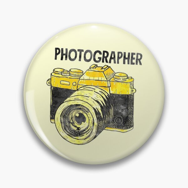 Item preview, Photographer Vintage Camera Yellow Drawn designed and sold by thefrshmachine.