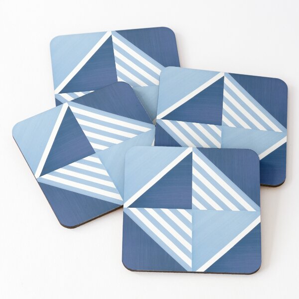 Item preview, Blu Ponti Tiles Pattern Print designed and sold by MCMXCV-PROJECT.