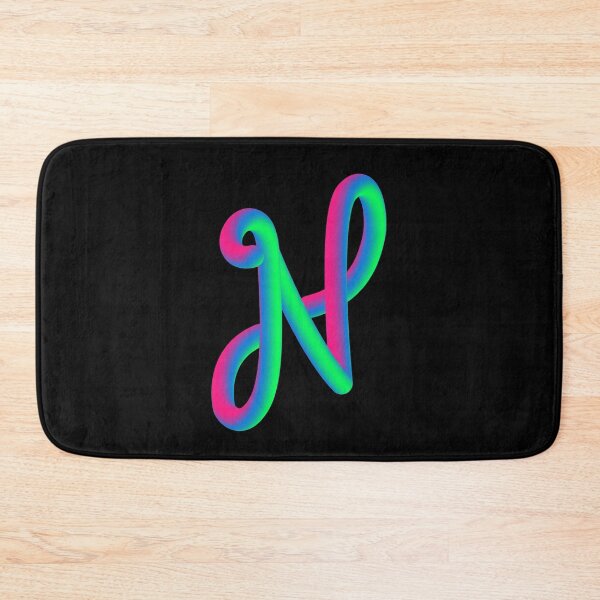Item preview, Letter N Neon Multicolor designed and sold by Aethel84.