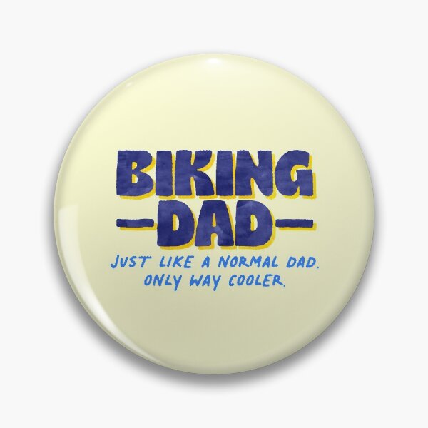 Item preview, Biking Dad Fathers Fitness Outdoors designed and sold by thefrshmachine.