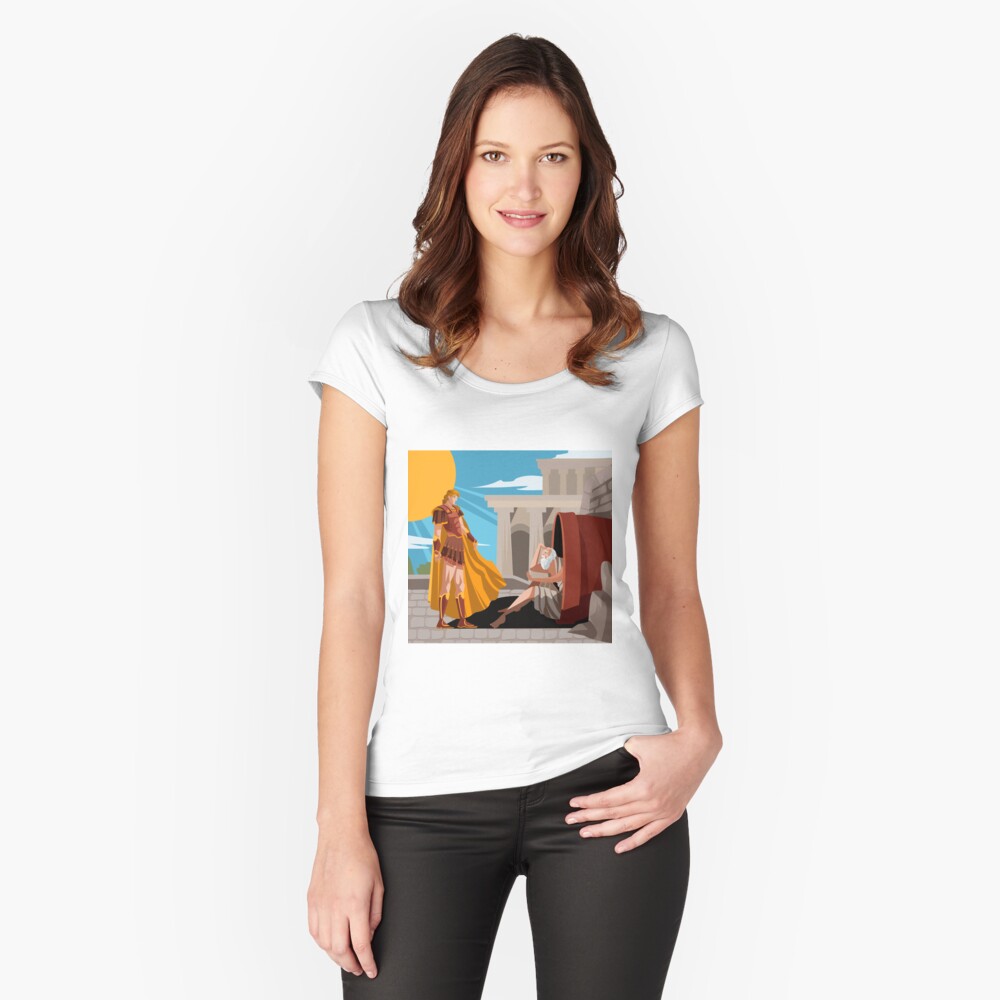 Item preview, Fitted Scoop T-Shirt designed and sold by matintheworld.