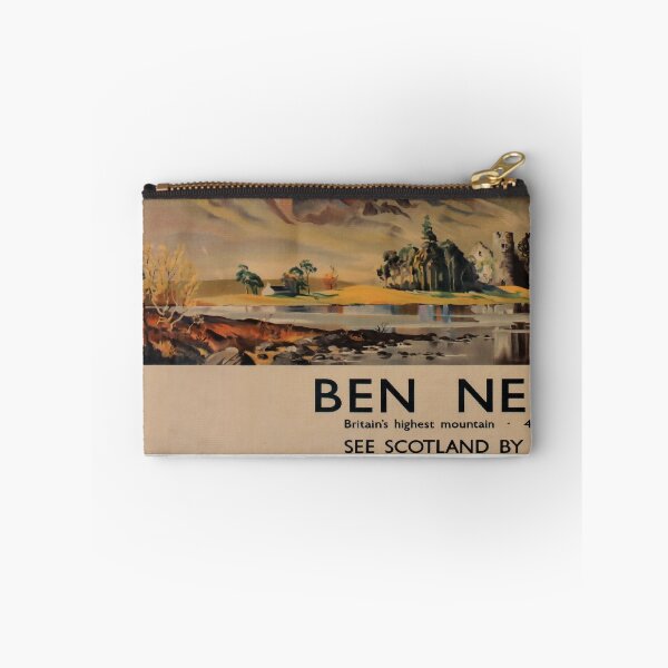 Item preview, Ben Nevis retro poster designed and sold by CorasPosters.