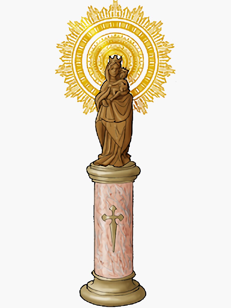 Virgen del Pilar Spain Sticker by Enriquegl