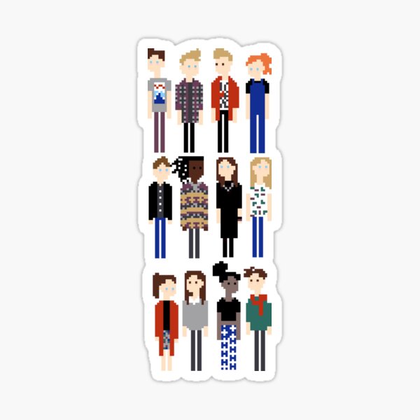 Item preview, Lovely Little Pixels Vertical designed and sold by erialeduab.