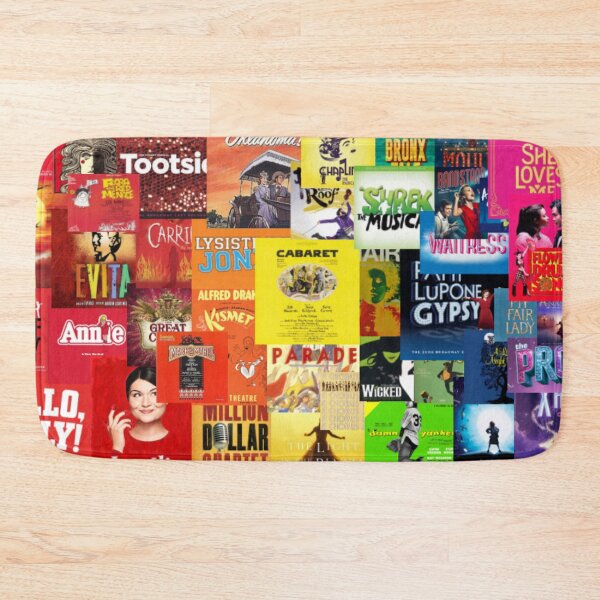 Artikelvorschau, Regenbogen Broadway Collage entworfen und verkauft von rosesbwayshop.