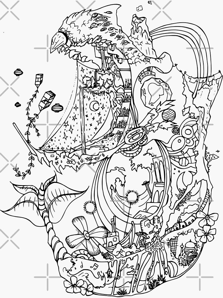 Moving Castle drawing by KatieLuu