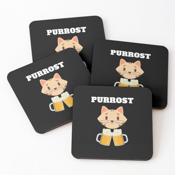Item preview, oktoberfest Purrost funny cat beer toast  designed and sold by Jeangel97.