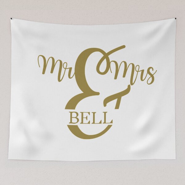 Item preview, Mr & Mrs BELL | Gift ideas designed and sold by yourscotborders.