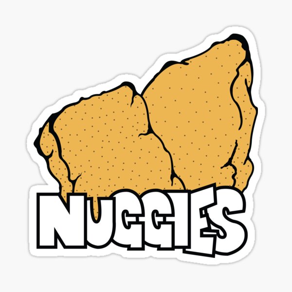 Emotional Support Nuggets Chicken Nugget Funny Vinyl Sticker 3 -  Israel