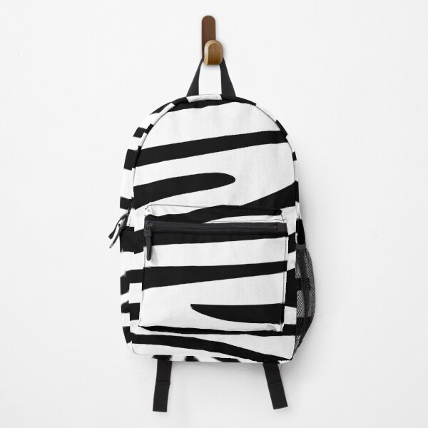 Item preview, Zebra pattern halloween black and white designed and sold by lilvisionaries.
