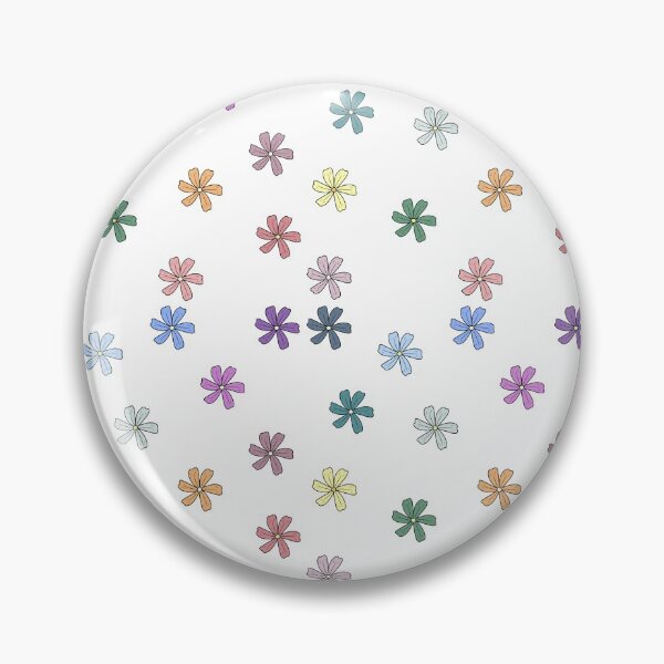 Item preview, Bib Flowers in Pastel on White designed and sold by CottoVerdi.
