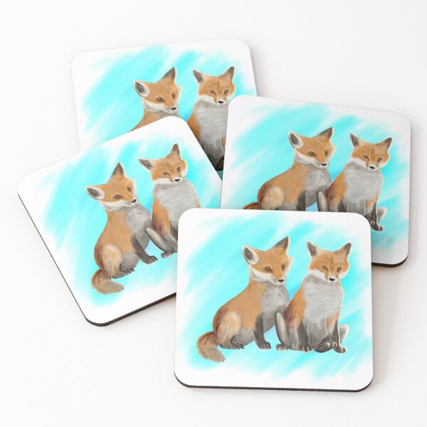Item preview, Baby Foxes designed and sold by Zurickdesigns.