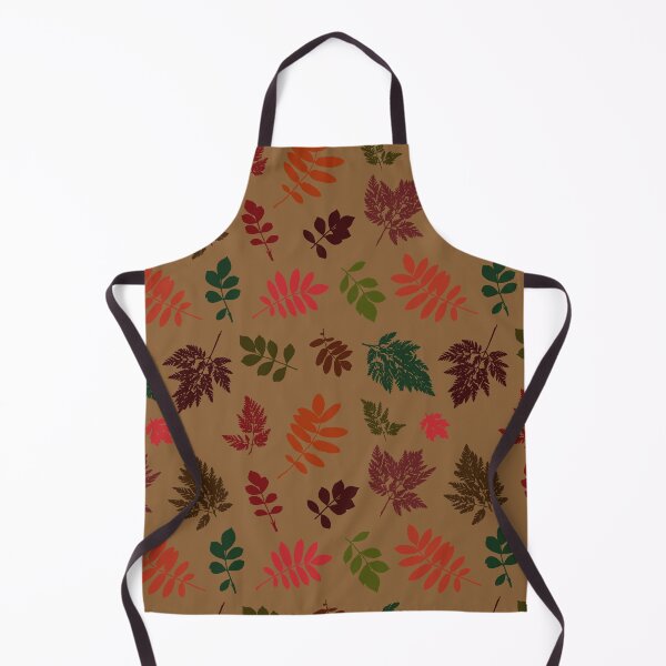 Item preview, Multicolor autumn leaves 12. Wild herbs seamless pattern on beige. Autumn leaf fall. Wild life designed and sold by Yulia Chepurova.
