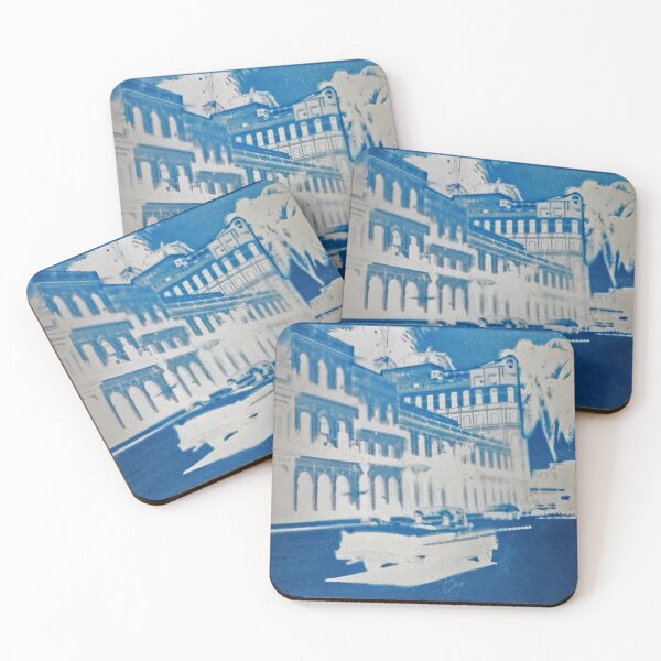 Item preview, Havana car blue cyanotype  designed and sold by Milicatart.