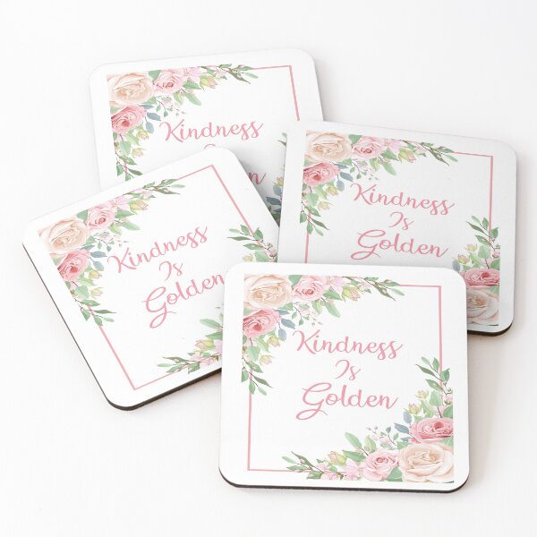 Item preview, Kindness is Golden Floral designed and sold by WilliamsGFX.